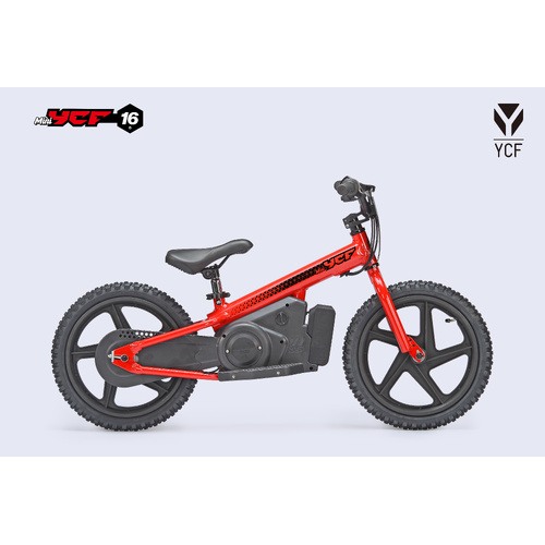 YCF 16" Electric Balance Bike - Red