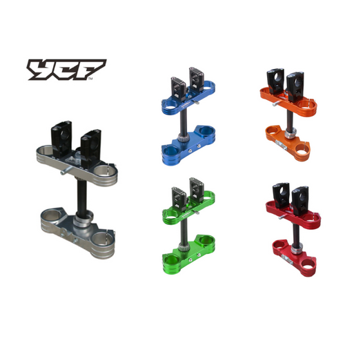 YCF COMPLETE TRIPLE CLAMP (45MM/48MM) 