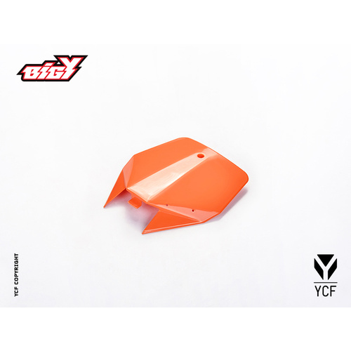 FRONT NUMBER PLATE BIGY RED