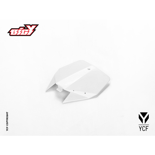FRONT NUMBER PLATE BIGY WHITE