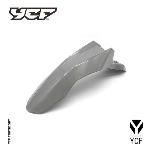 YCF FRONT FENDER (SHORT) GREY