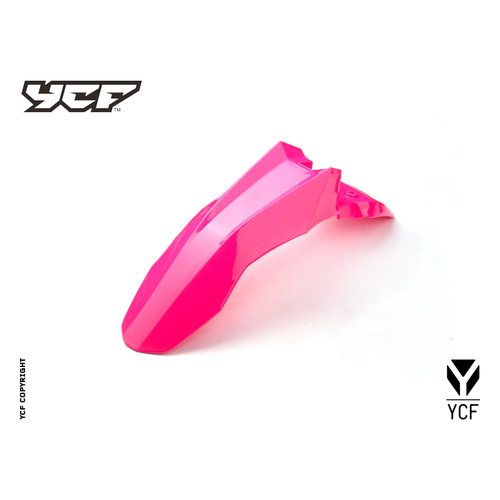 YCF FRONT FENDER 2020> (SHORT) PINK