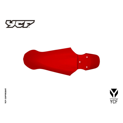YCF FRONT FENDER WITH HOLES RE