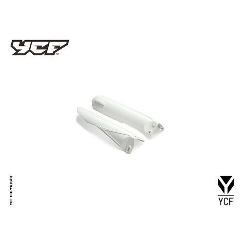 FORK GUARD SET 660MM WHITE