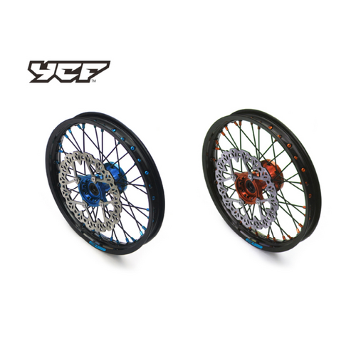 COMPLETE ALUMINIUM FRONT WHEEL