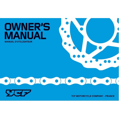 OWNERS MANUAL 50E ONLY