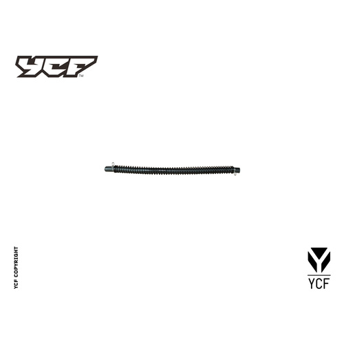 FUEL TANK RUBBER LINE + SPRING 4.5×8.5×210MM