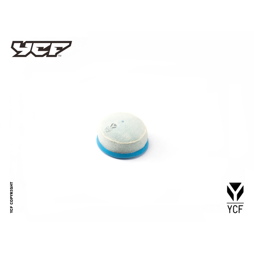 YCF AIRFILTER DOUBLE THICKNESS BLUE PILOT/BIGY