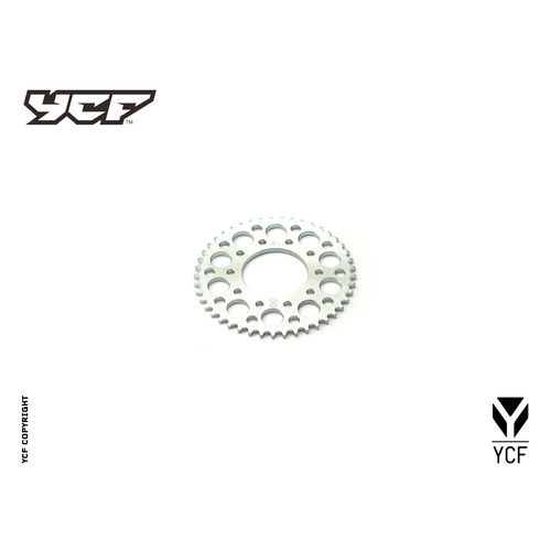 YCF DRIVEN SPROCKET 420-45T 5 HOLES