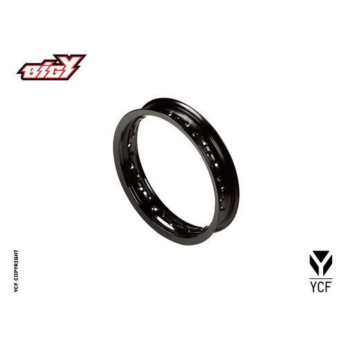ALUMINIUM 7116 RIM 1.85×14 BLACK