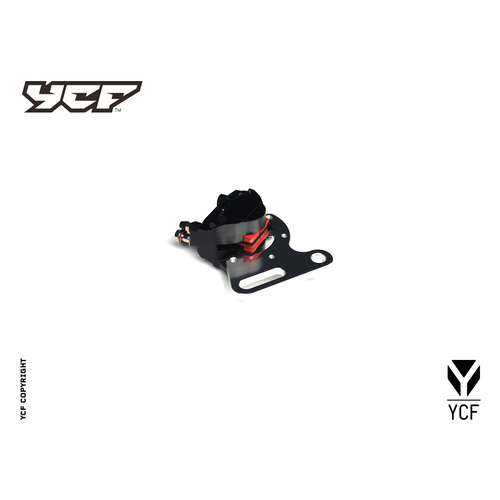 REAR RADIAL SUPERMOTO CALIPER BLACK 2014>