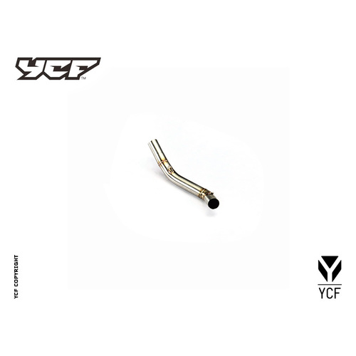 YCF RACING SINGLE MID-PIPE FOR PILOT MODELS
