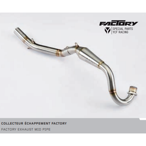 HEADER & MID PIPE FOR SINGLE MUFFLER SP3 2016>