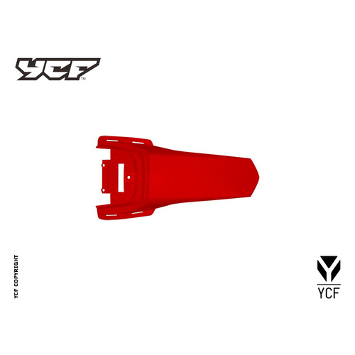 YCF REAR FENDER RED