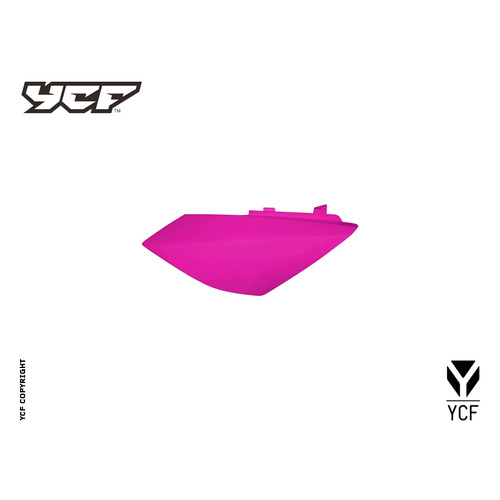 YCF RIGHT SIDE PLASTIC PINK