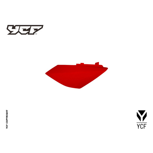 YCF RIGHT SIDE PLASTIC RED