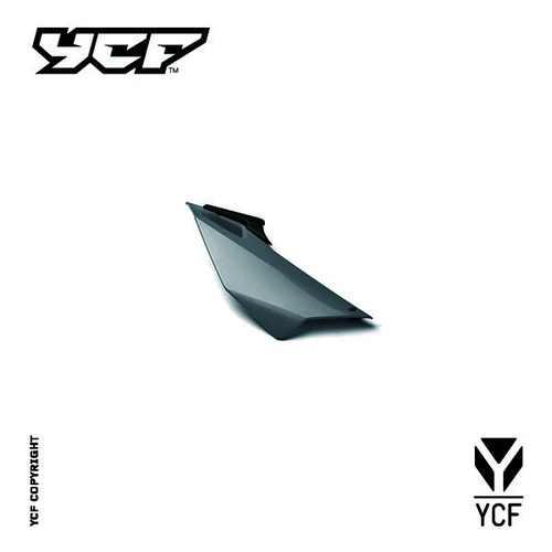 YCF RIGHT SIDE PLASTIC GREY