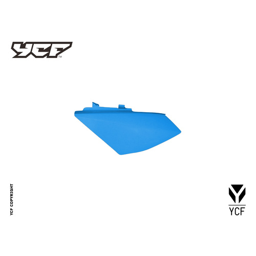 YCF LEFT SIDE PLASTIC SKY BLUE