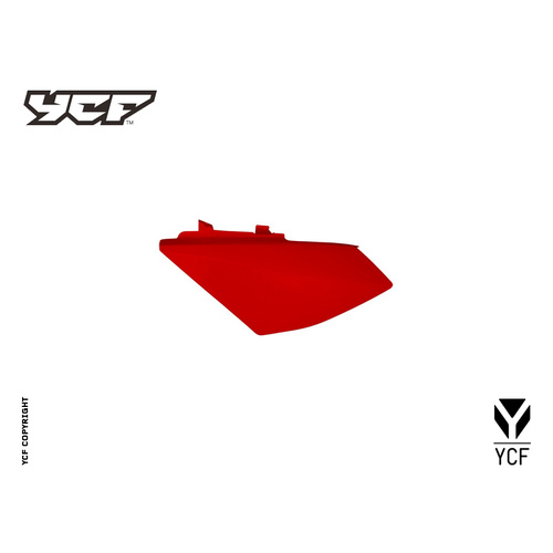 YCF LEFT SIDE PLASTIC RED
