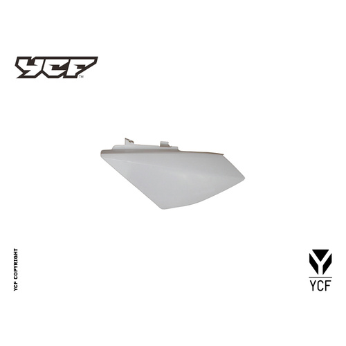 YCF LEFT SIDE PLASTIC WHITE
