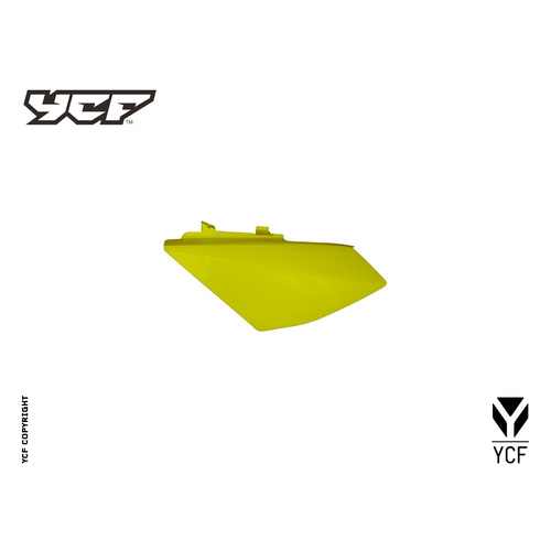 YCF LEFT SIDE PLASTIC YELLOW