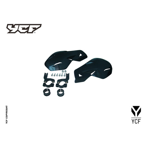MX STYLE HANDGUARDS BLACK (ALL MODELS)