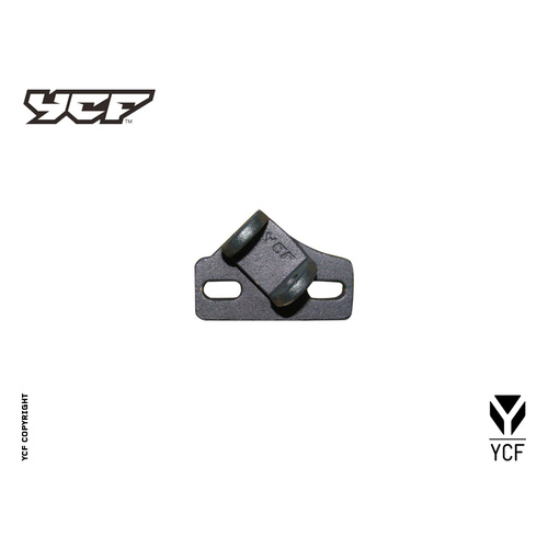 FOOT PEGS SUPPORT LEFT SPI/SPII/SPIII BLACK