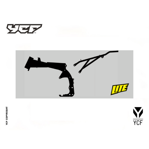 COMPLÈTE FRAME MONO SWING ARM LITE 88 WHITE/