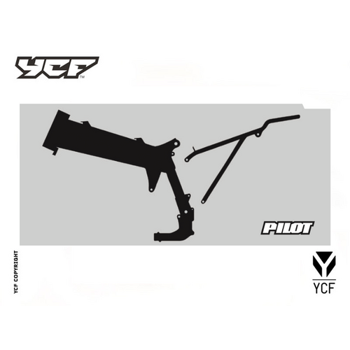 COMPLÈTE FRAME PILOT F150 / SM F150 WHITE /