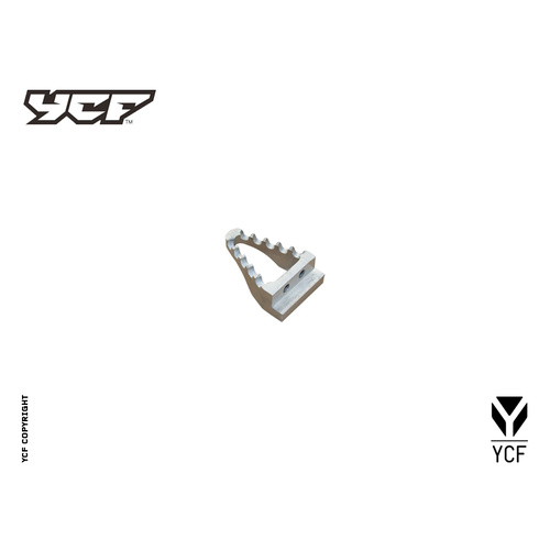 ALUMINIUM BRAKE PEDAL END CAP