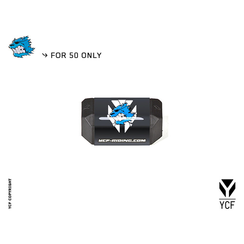 YCF BAR PAD L=126MM 50CC BLACK