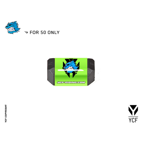 YCF BAR PAD L=126MM 50A/50E GREEN