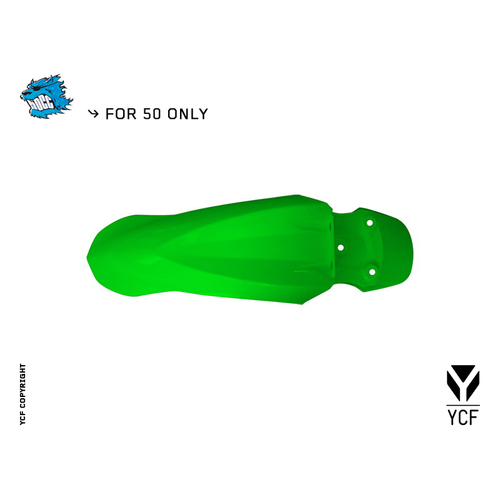 FRONT FENDER YCF50 2020 GREEN
