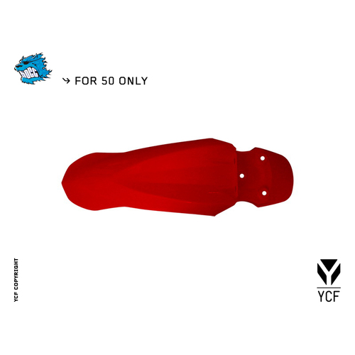 FRONT FENDER YCF50/88 2020> RED