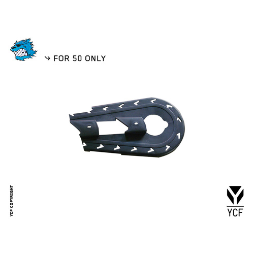 YCF 50A SPROCKET AND SWING ARM PROTECTOR MY14-MY18