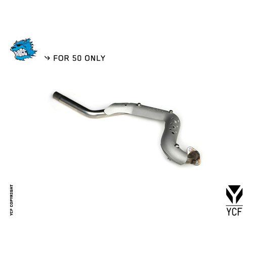 EXHAUST HEADER PIPE 50A 22MM 2014-2019