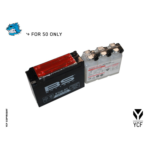 BATTERY 12V 2.3AH (50CC <2020)