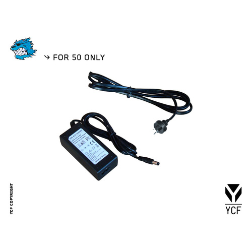 YCF CHARGER WITH AUSTRALIAN PLUG (PETROL MODELS)