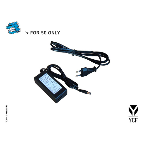 YCF CHARGER WITH AUSTRALIAN PLUG (PETROL MODELS)