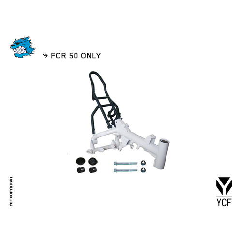 COMPLÈTE FRAME YCF50 2014 WHITE?WITH YC50-1211 2EA?