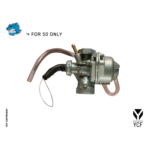 YCF CARBURETOR 50A WITH MAIN JET 50