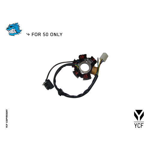 STATOR ONLY 50CC