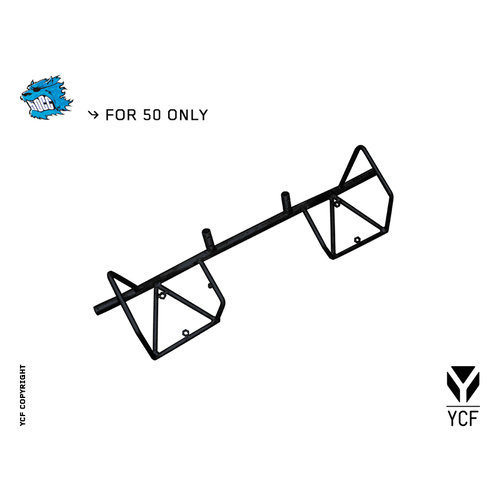 STEEL STUCTURE FOR SIDE WHEELS KIT. 50CC