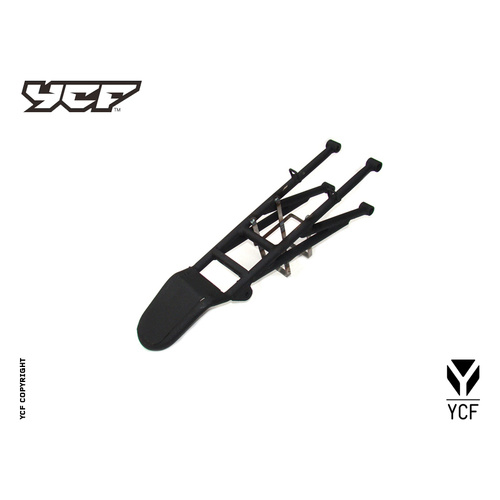 REAR FRAME PART CHROMOLLY BLAC